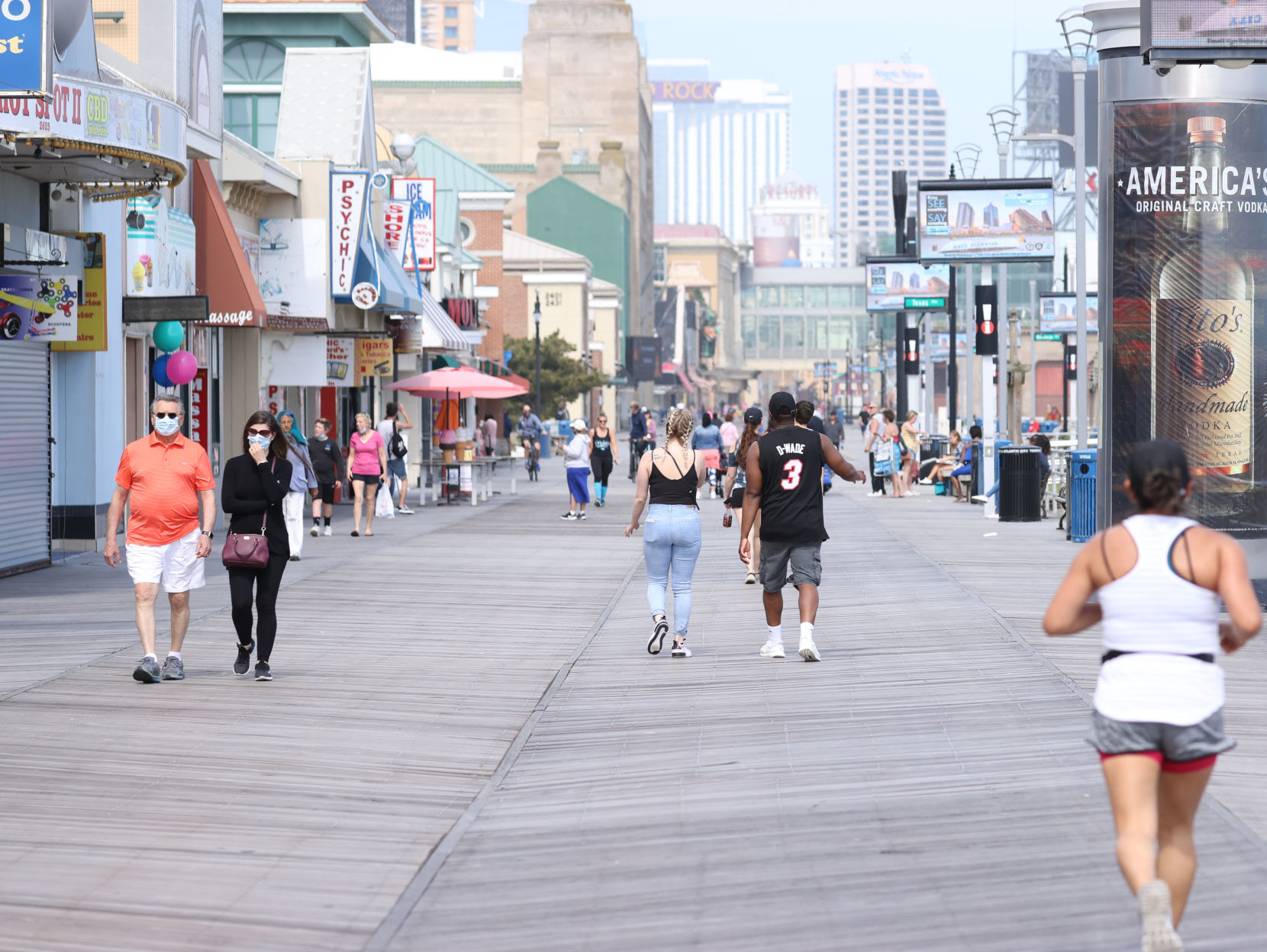 Atlantic City Boardwalk Beach